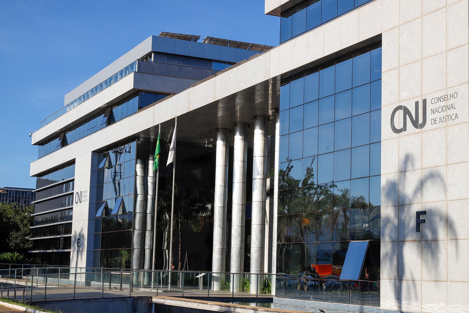 fachada do Conselho Nacional de Justiça (CNJ).